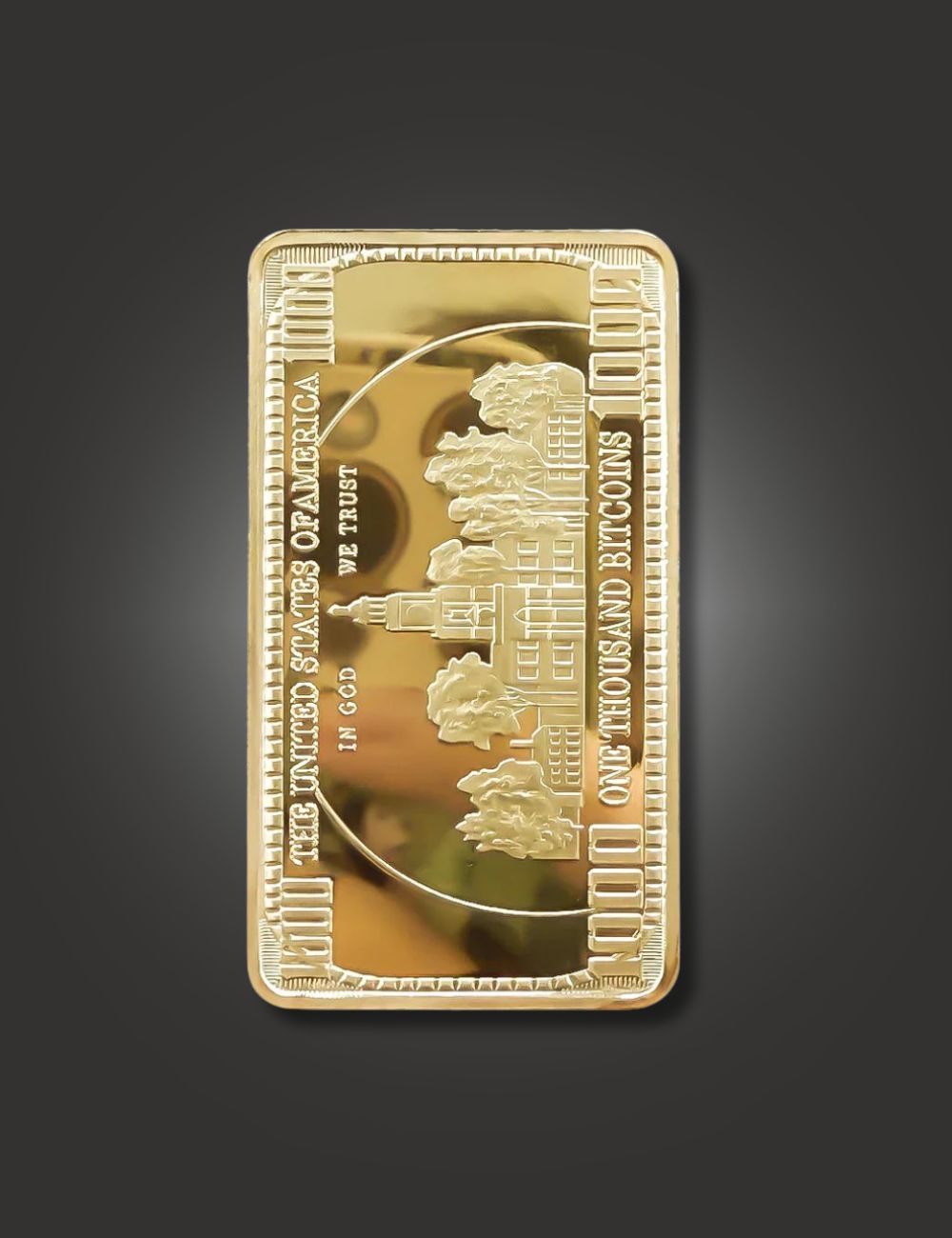 1000 Bitcoins Gold Bar (Limited Edition Memorabilia)
