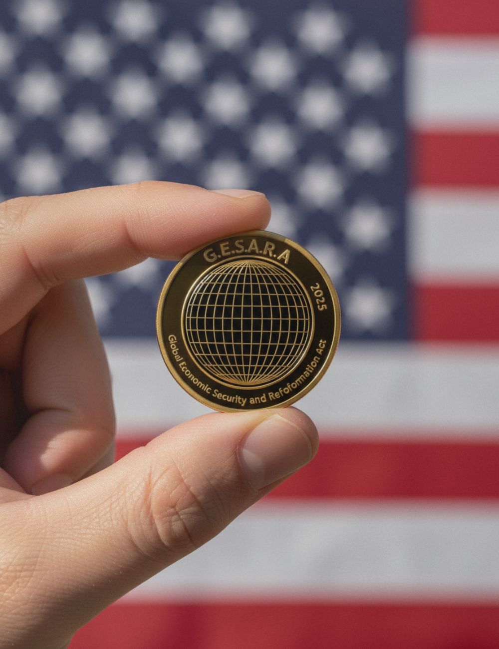 Nesara Gesara – Premium Edition Gold Coin