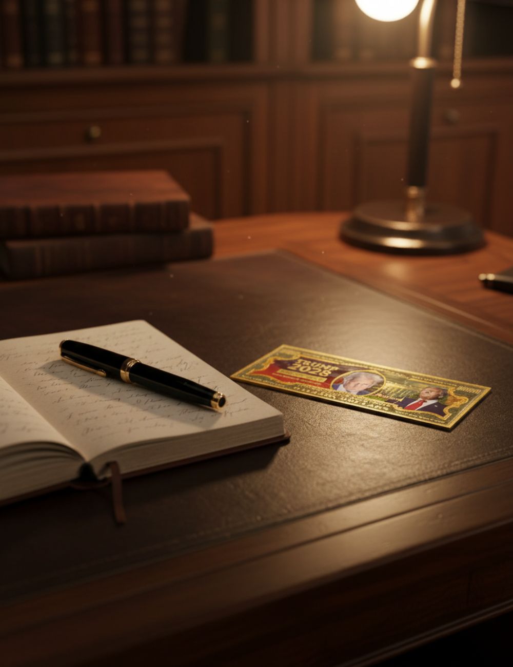 Trump 2028 Gold Buck Bill (5 Pack)