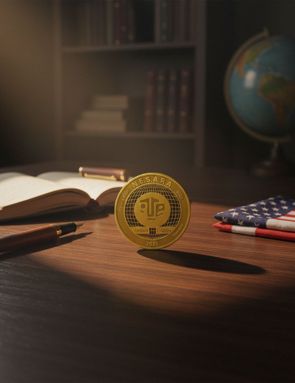 Nesara Gesara – Premium Edition Gold Coin