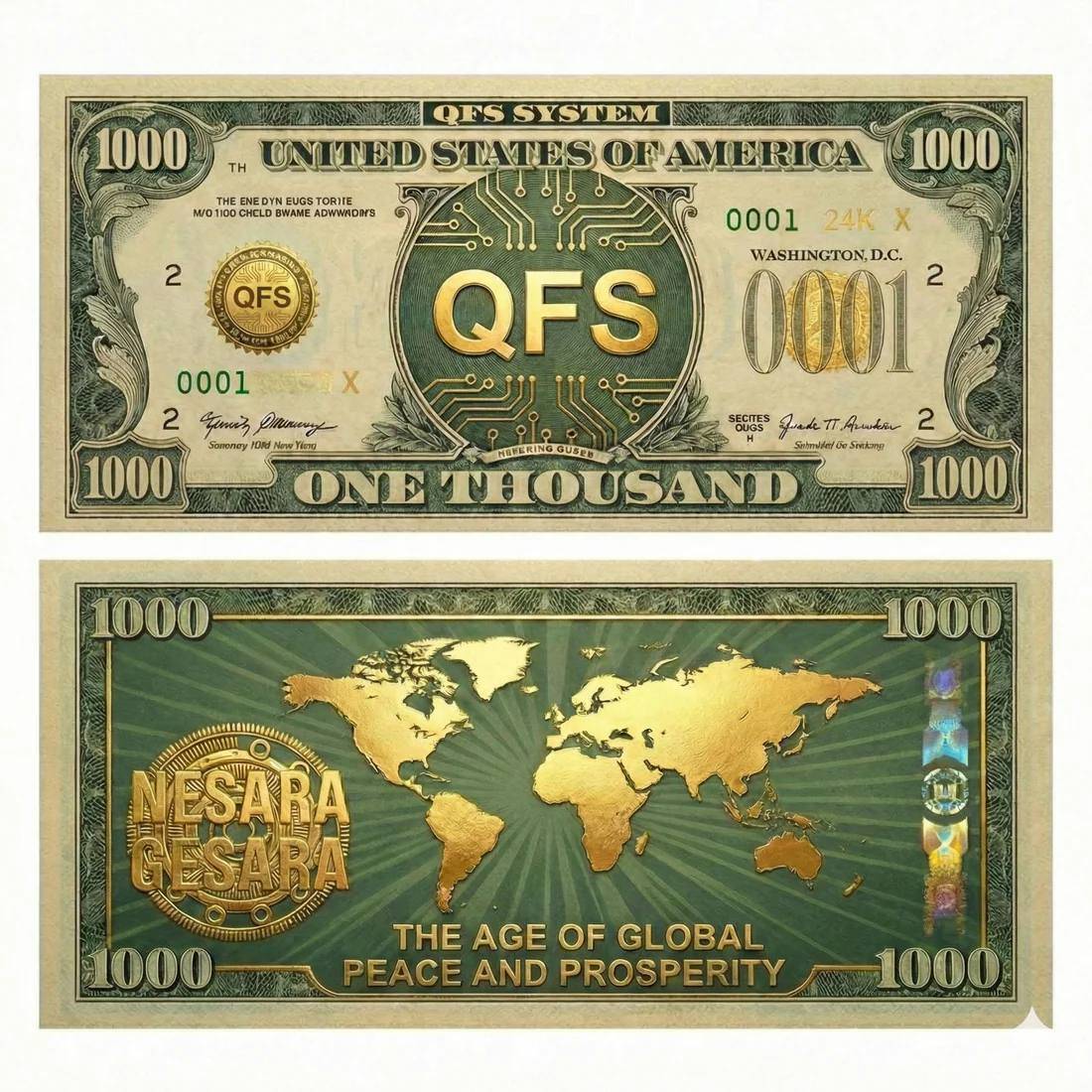 NESARA GESARA QFS BILL